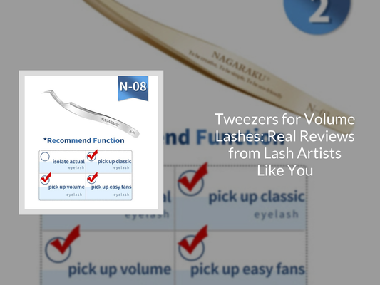 Tweezers for Volume Lashes: Real Reviews from Lash Artists Like You