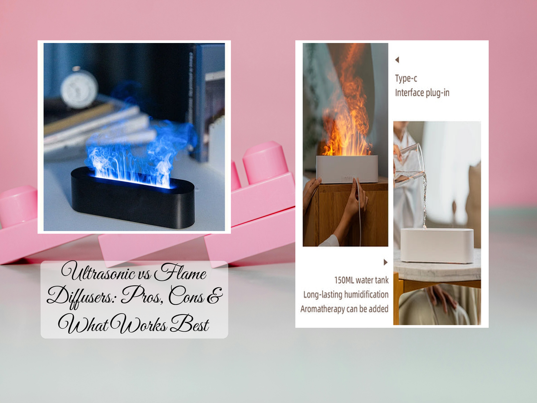 Ultrasonic vs Flame Diffusers: Pros, Cons & What Works Best