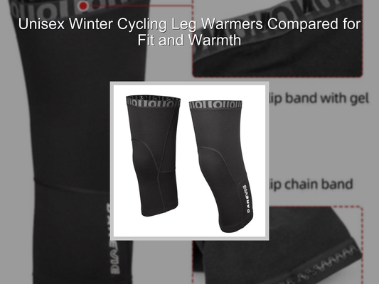 Unisex Winter Cycling Leg Warmers Compared for Fit and Warmth