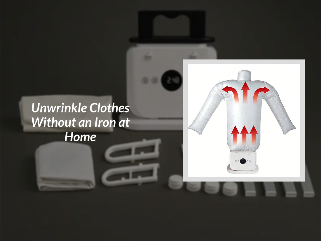 Unwrinkle Clothes Without an Iron at Home