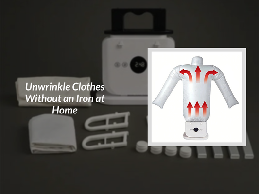 Unwrinkle Clothes Without an Iron at Home