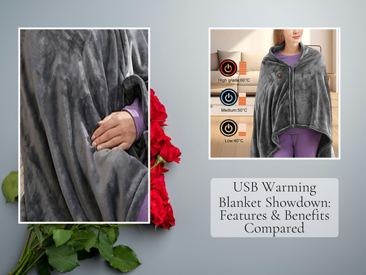 USB Warming Blanket Showdown: Features & Benefits Compared