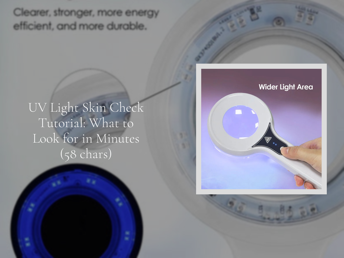 UV Light Skin Check Tutorial: What to Look for in Minutes (58 chars)