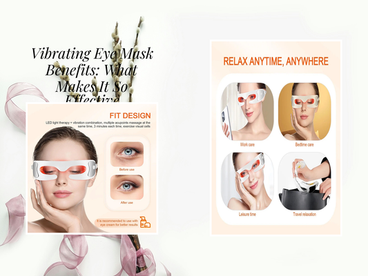 Vibrating Eye Mask Benefits: What Makes It So Effective
