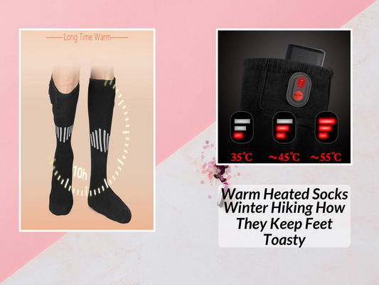 Warm Heated Socks Winter Hiking How They Keep Feet Toasty