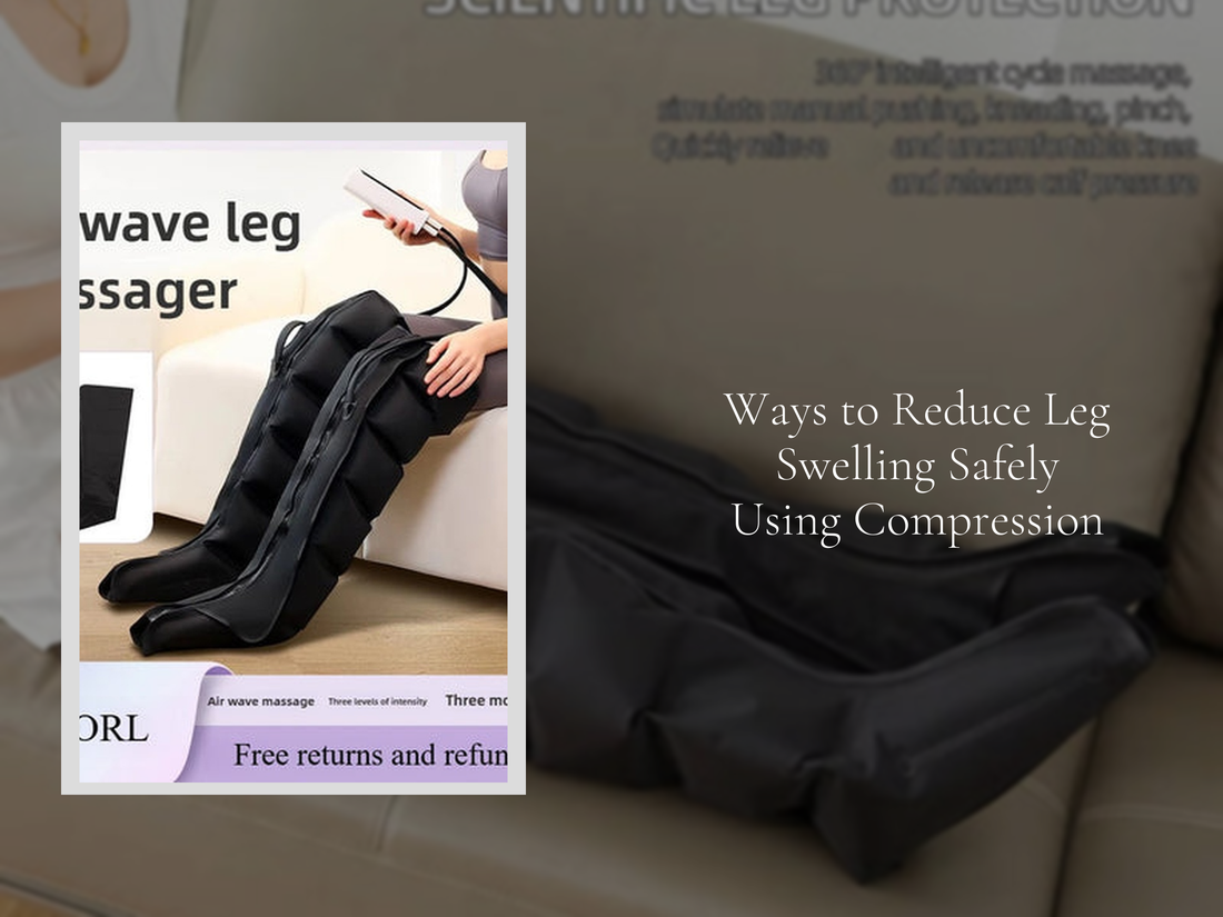 Ways to Reduce Leg Swelling Safely Using Compression