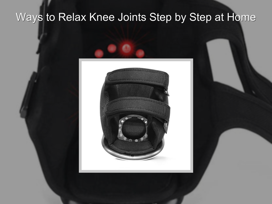 Ways to Relax Knee Joints Step by Step at Home