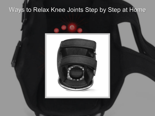 Ways to Relax Knee Joints Step by Step at Home