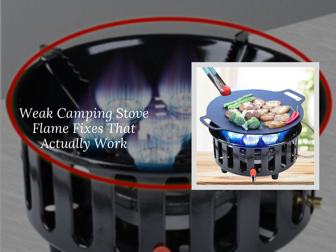 Weak Camping Stove Flame Fixes That Actually Work