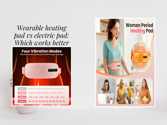 Wearable heating pad vs electric pad: Which works better