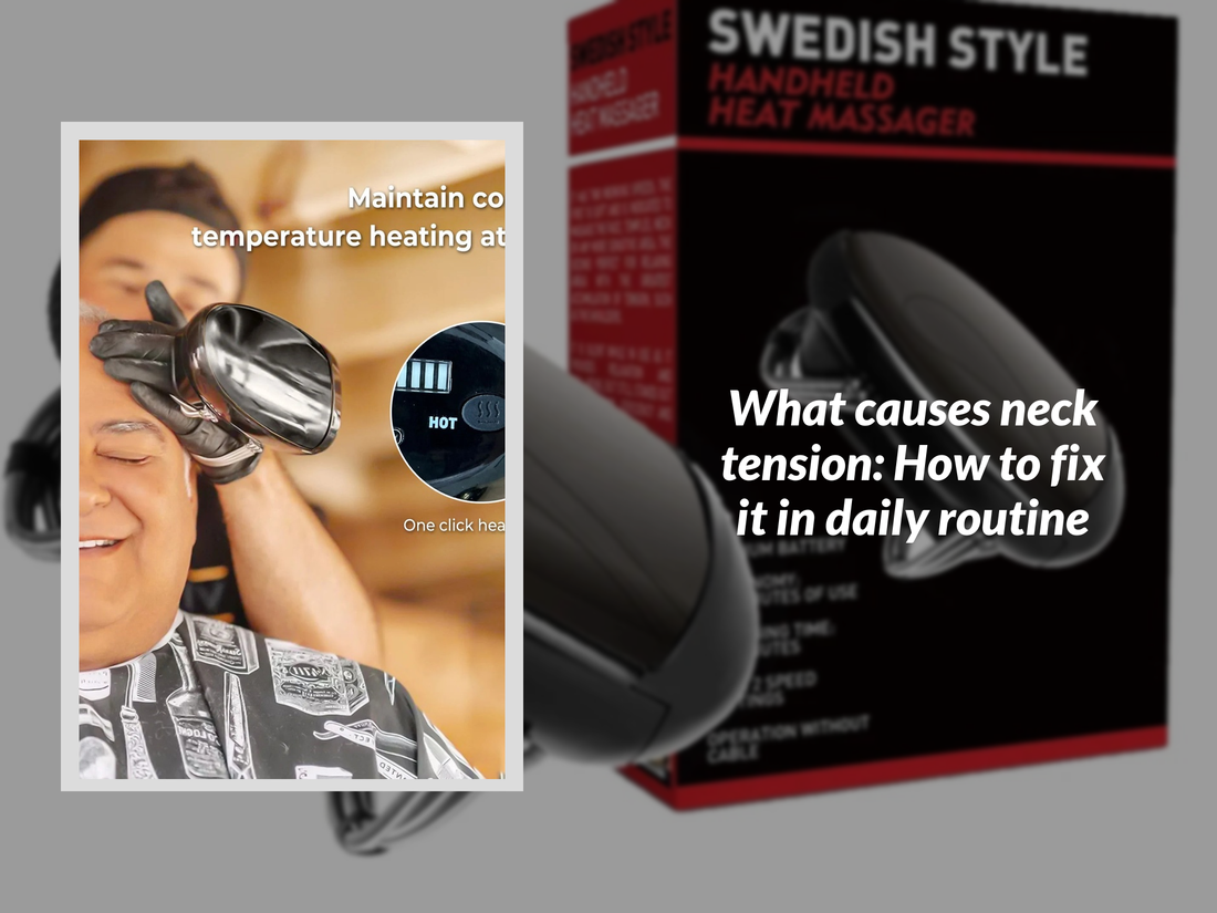 What causes neck tension: How to fix it in daily routine