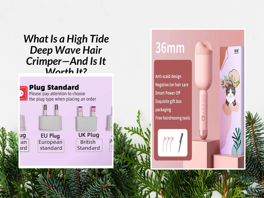 What Is a High Tide Deep Wave Hair Crimper—And Is It Worth It?