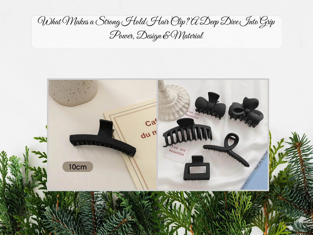What Makes a Strong Hold Hair Clip? A Deep Dive Into Grip Power, Design & Material