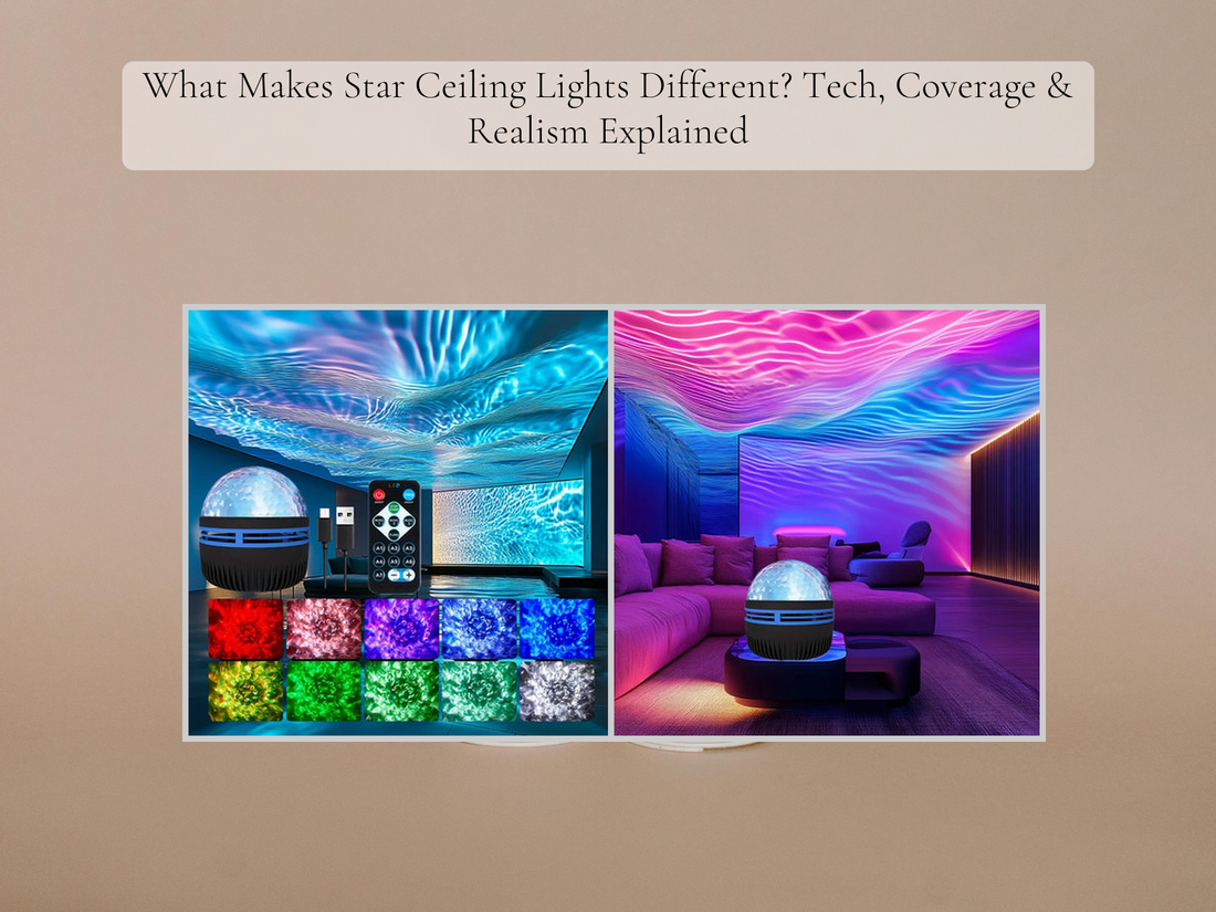 What Makes Star Ceiling Lights Different? Tech, Coverage & Realism Explained