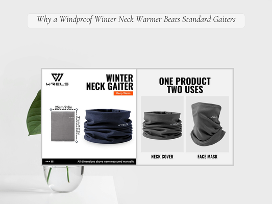 Why a Windproof Winter Neck Warmer Beats Standard Gaiters