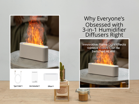 Why Everyone’s Obsessed with 3-in-1 Humidifier Diffusers Right Now