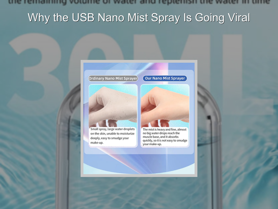 Why the USB Nano Mist Spray Is Going Viral