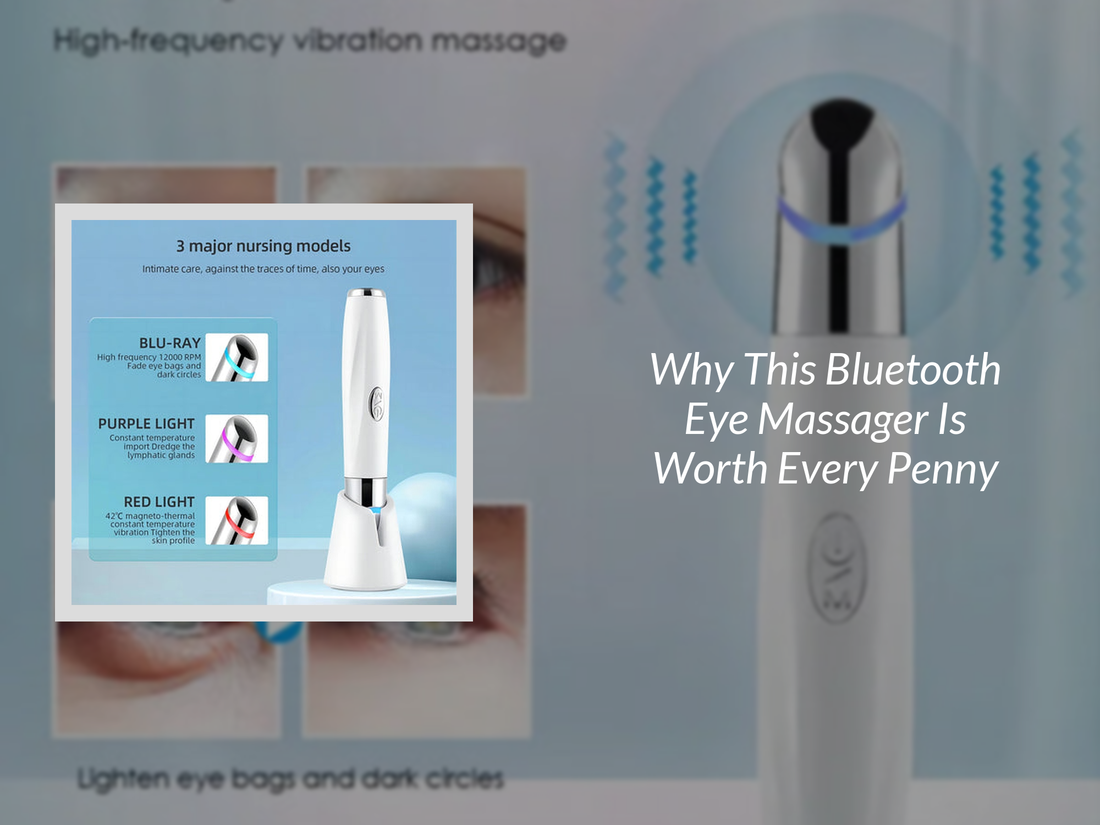 Why This Bluetooth Eye Massager Is Worth Every Penny