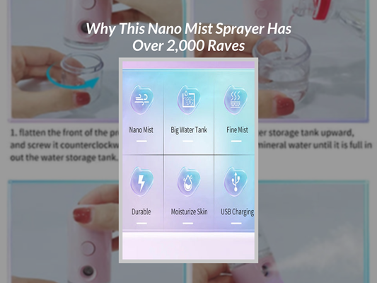Why This Nano Mist Sprayer Has Over 2,000 Raves
