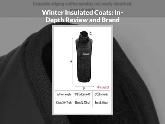 Winter Insulated Coats: In-Depth Review and Brand Comparison