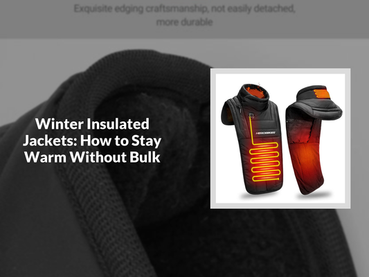 Winter Insulated Jackets: How to Stay Warm Without Bulk