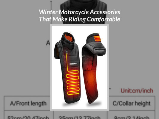 Winter Motorcycle Accessories That Make Riding Comfortable