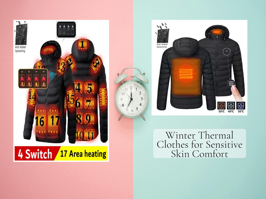 Winter Thermal Clothes for Sensitive Skin Comfort