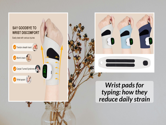 Wrist pads for typing: how they reduce daily strain