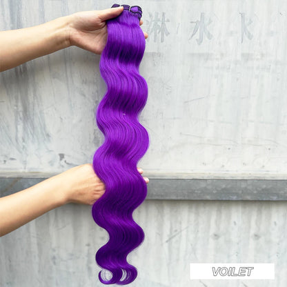 KentDO™ 30" Ombre Brown Body Wave Hair Extensions – Voluminous Look