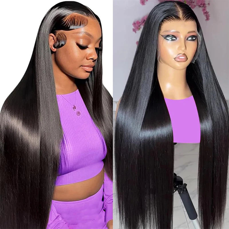 KentDO™ Malaysian Straight Lace Front Wig – Silky 30" Luxury