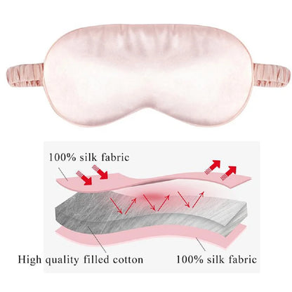 KentDO™ Silk Sleep Eye Mask – Soft & Comfortable