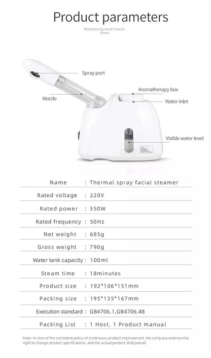 KentDO™ Ozone Facial Steamer