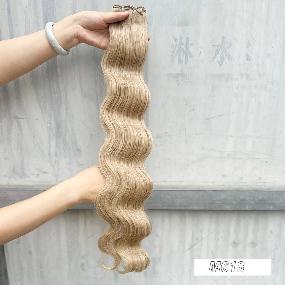 KentDO™ 30" Ombre Brown Body Wave Hair Extensions – Voluminous Look