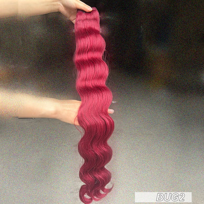 KentDO™ 30" Ombre Brown Body Wave Hair Extensions – Voluminous Look