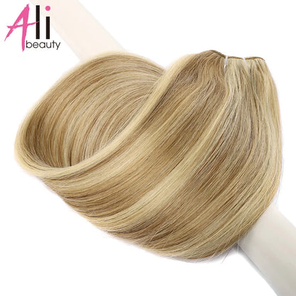 KentDO™ Straight Blonde Human Hair Extensions – Silky & Natural