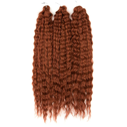 KentDO™ Water Wave Crochet Hair – Soft, Natural Curls 22"