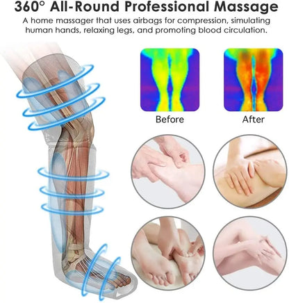 Leg Air Pressure Massager – Circulation & Pain Relief