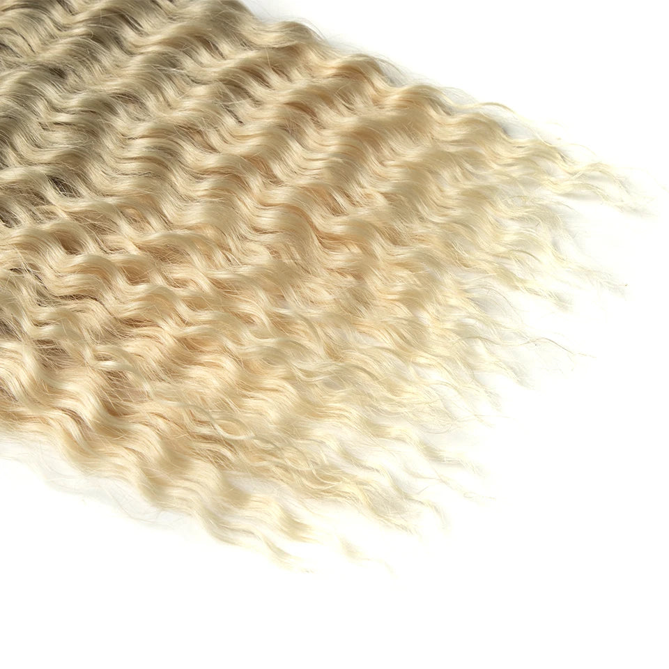 KentDO™ Water Wave Crochet Hair – Soft, Natural Curls 22"