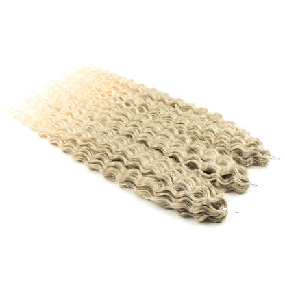 KentDO™ Water Wave Crochet Hair – Soft, Natural Curls 22"