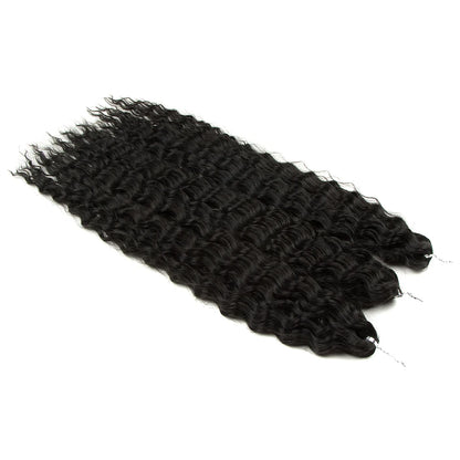 KentDO™ Water Wave Crochet Hair – Soft, Natural Curls 22"