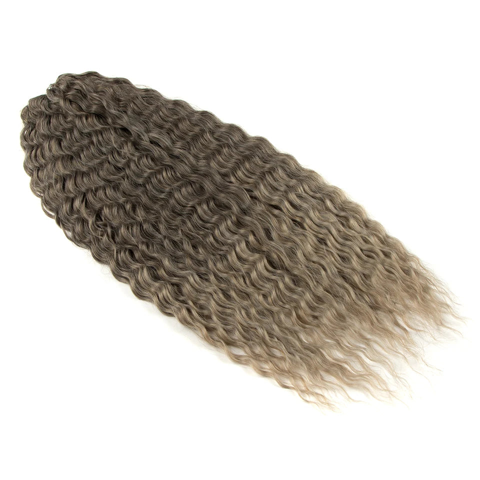 KentDO™ Water Wave Crochet Hair – Soft, Natural Curls 22"