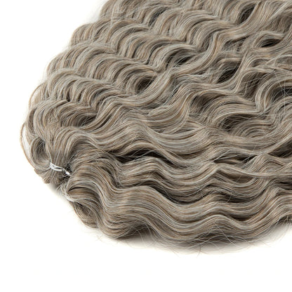 KentDO™ Water Wave Crochet Hair – Soft, Natural Curls 22"