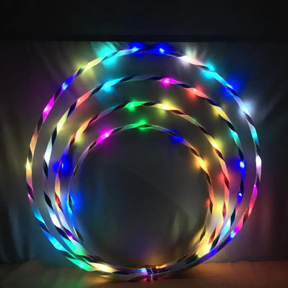 KentDO™ LED Fitness Hoop – Fun Fat-Burning Workout Ring