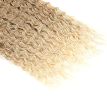 KentDO™ Water Wave Crochet Hair – Soft, Natural Curls 22"