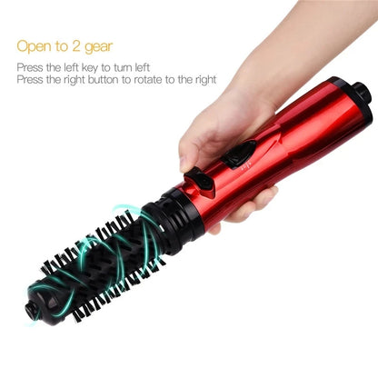 KentDO™ 2-in-1 Rotating Hot Air Brush & Hair Dryer