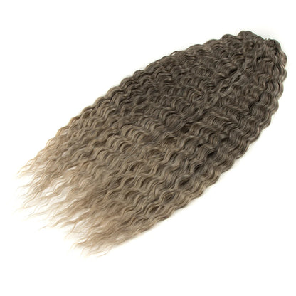 KentDO™ Water Wave Crochet Hair – Soft, Natural Curls 22"