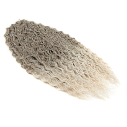 KentDO™ Water Wave Crochet Hair – Soft, Natural Curls 22"