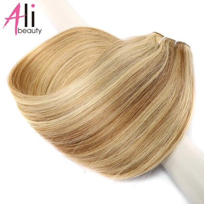 KentDO™ Straight Blonde Human Hair Extensions – Silky & Natural