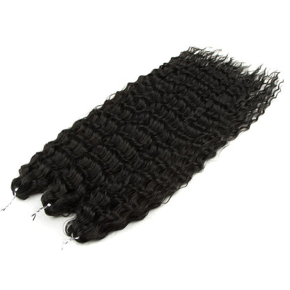 KentDO™ Water Wave Crochet Hair – Soft, Natural Curls 22"