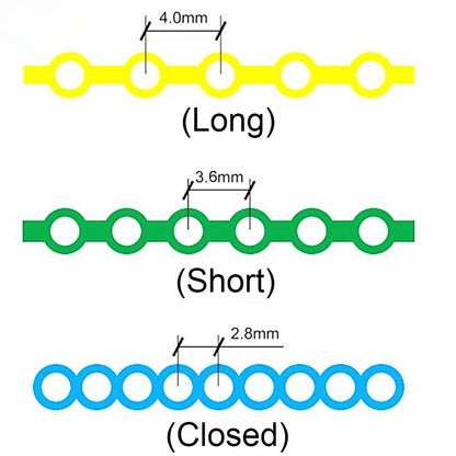 Orthodontic Power Chain for Strong & Consistent Tooth Movement